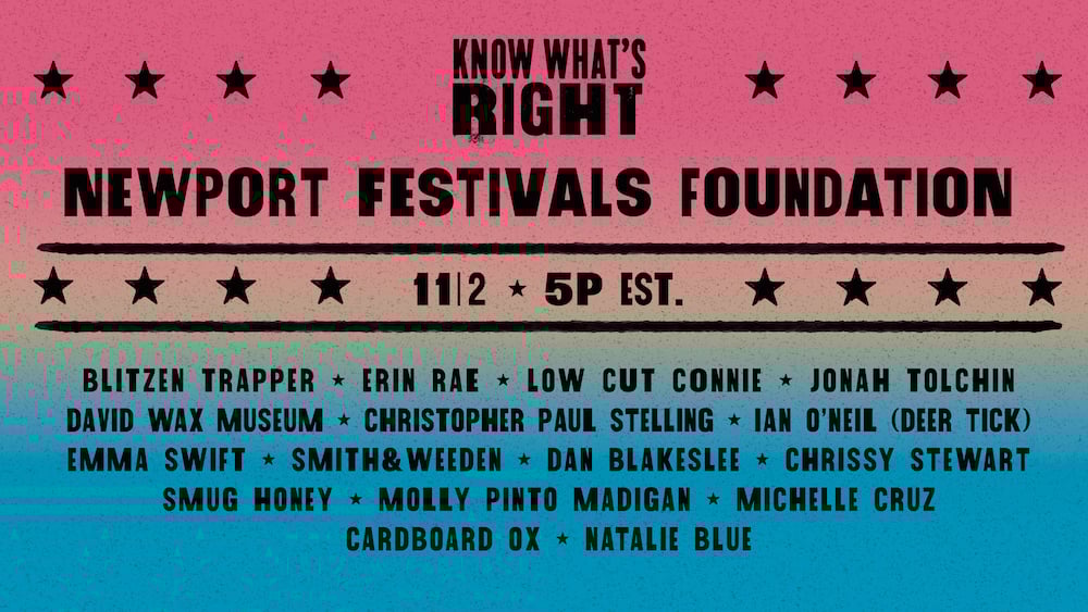Know What's Right: Blitzen Trapper, Erin Rae, Low Cut Connie and more!